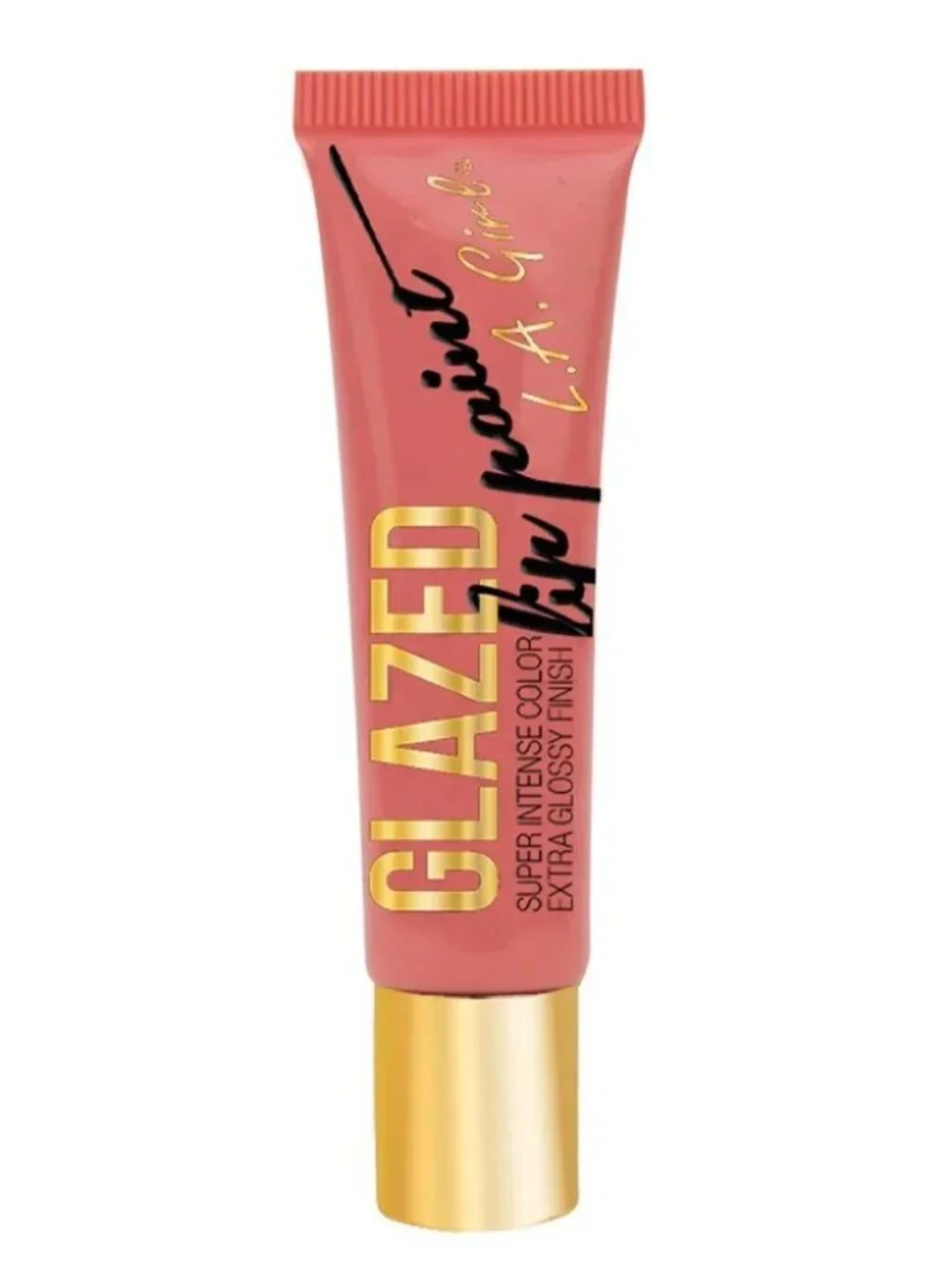 L.A. Colors Glazed Lip Paint, Shade 792 Peony
